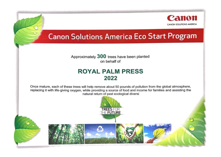Canon Royal Palm Press Eco
